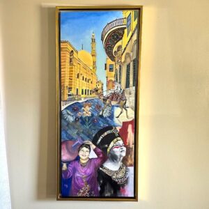 Sayeda-- Original Mixed Media Painting (In Private Collection)