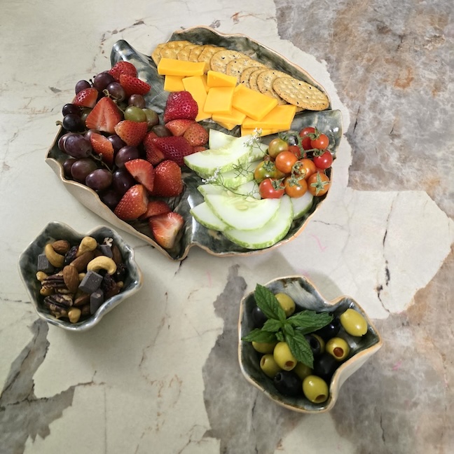 Sea Foam Reef Charcuterie Set (Sold) - Image 5