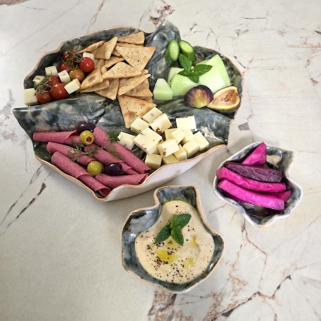 Sea Foam Reef Charcuterie Set (Sold) - Image 7