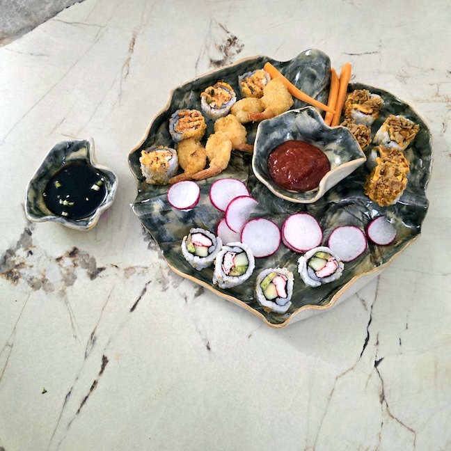 Sea Foam Reef Charcuterie Set (Sold) - Image 6