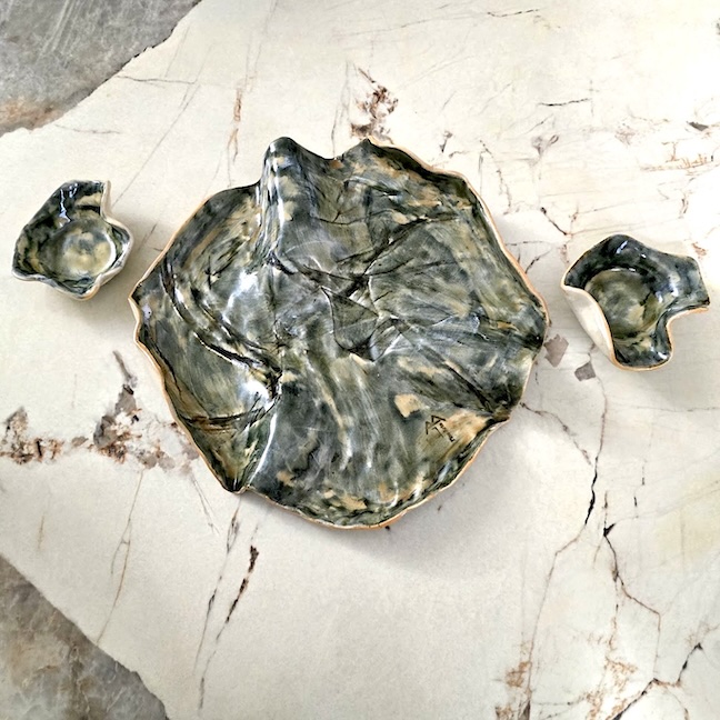 Sea Foam Reef Charcuterie Set (Sold) - Image 2