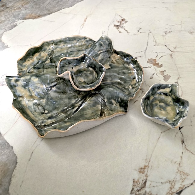 Sea Foam Reef Charcuterie Set (Sold) - Image 3